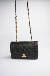 Chanel Diana Small Dark Brown