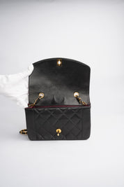 Chanel Diana Small Dark Brown