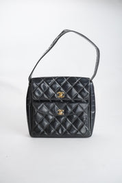 CHANEL Double Flap Tote 24k Ghw
