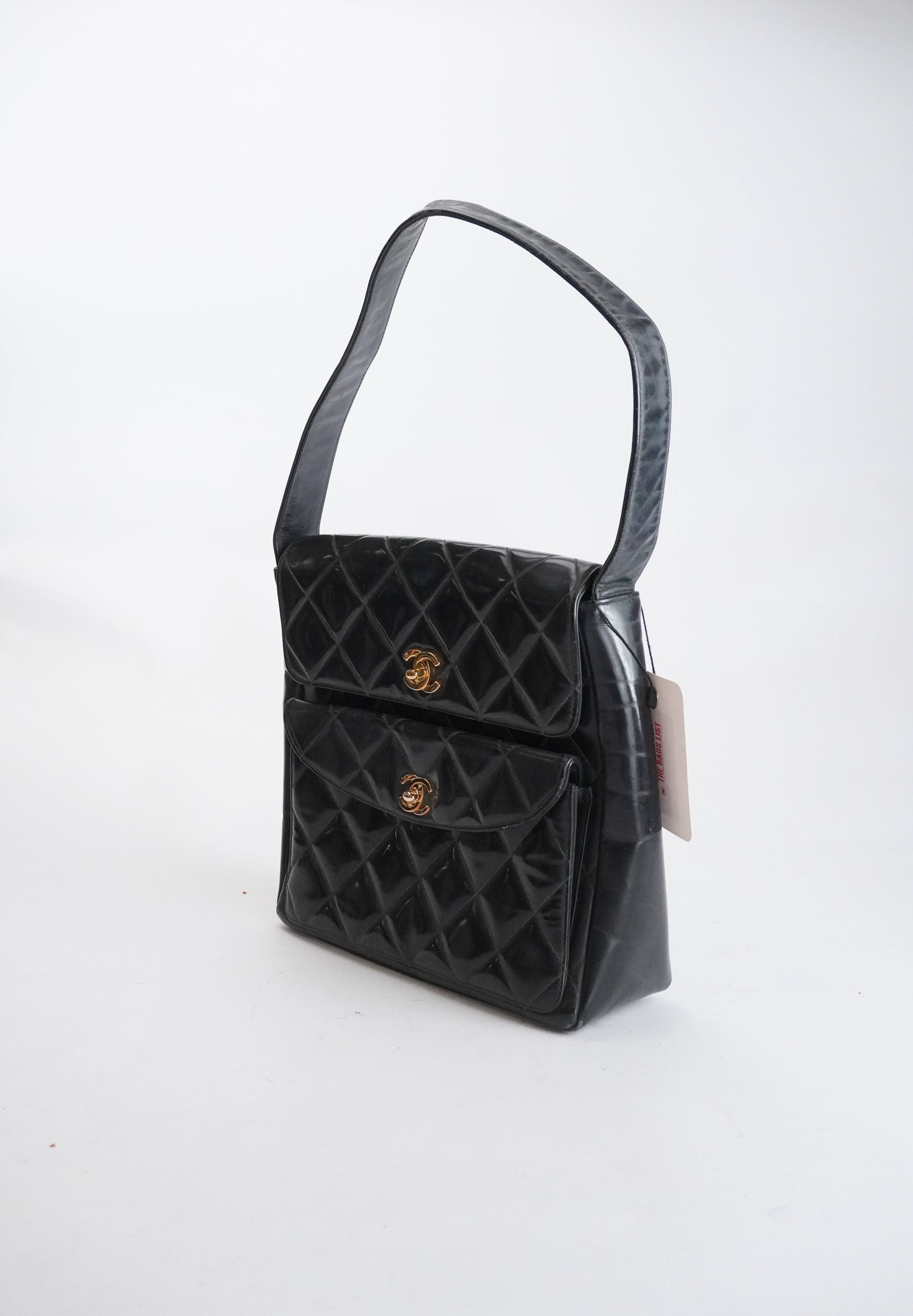 CHANEL Double Flap Tote 24k Ghw