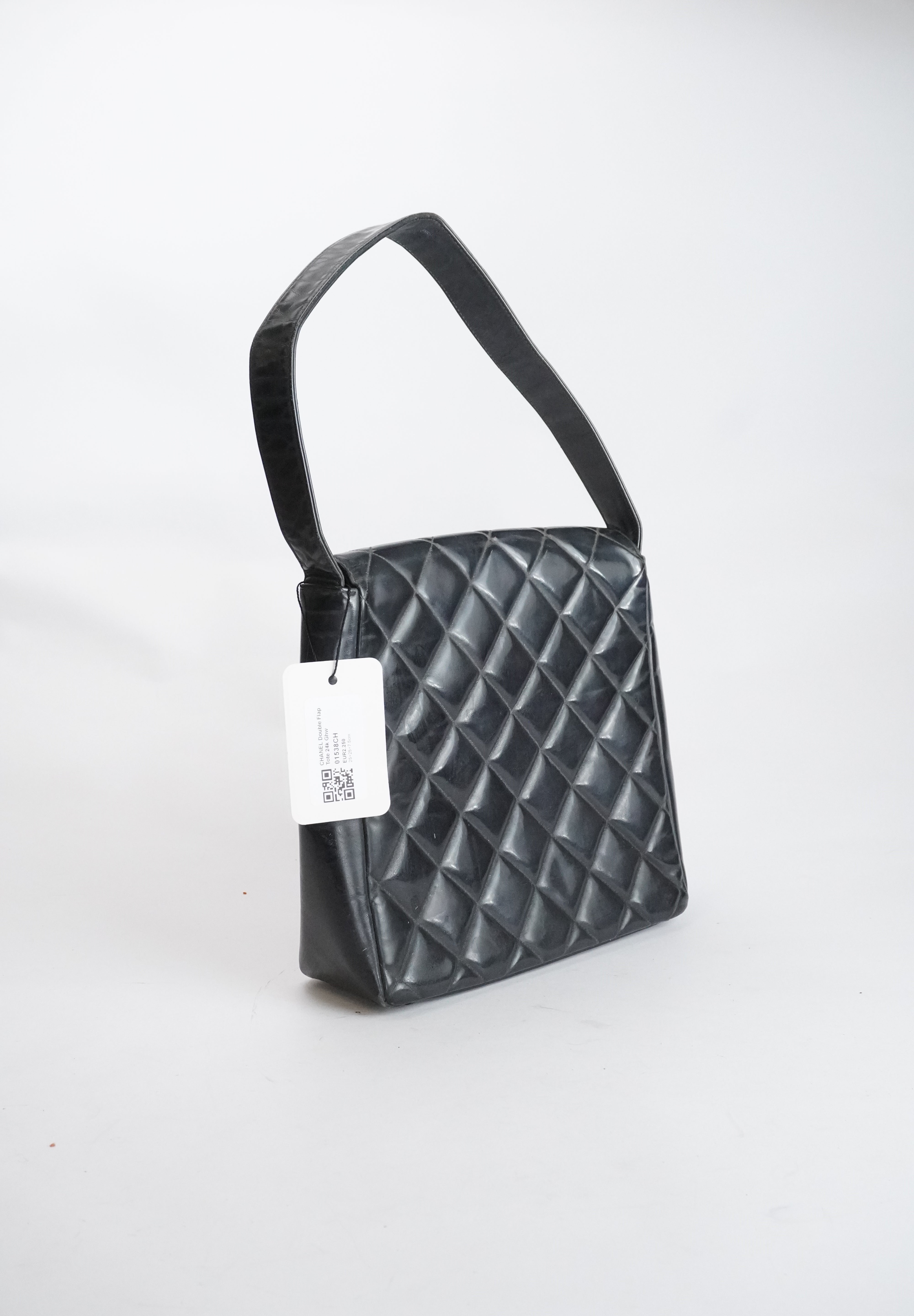 CHANEL Double Flap Tote 24k Ghw