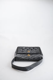 CHANEL Double Flap Tote 24k Ghw