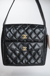 CHANEL Double Flap Tote 24k Ghw