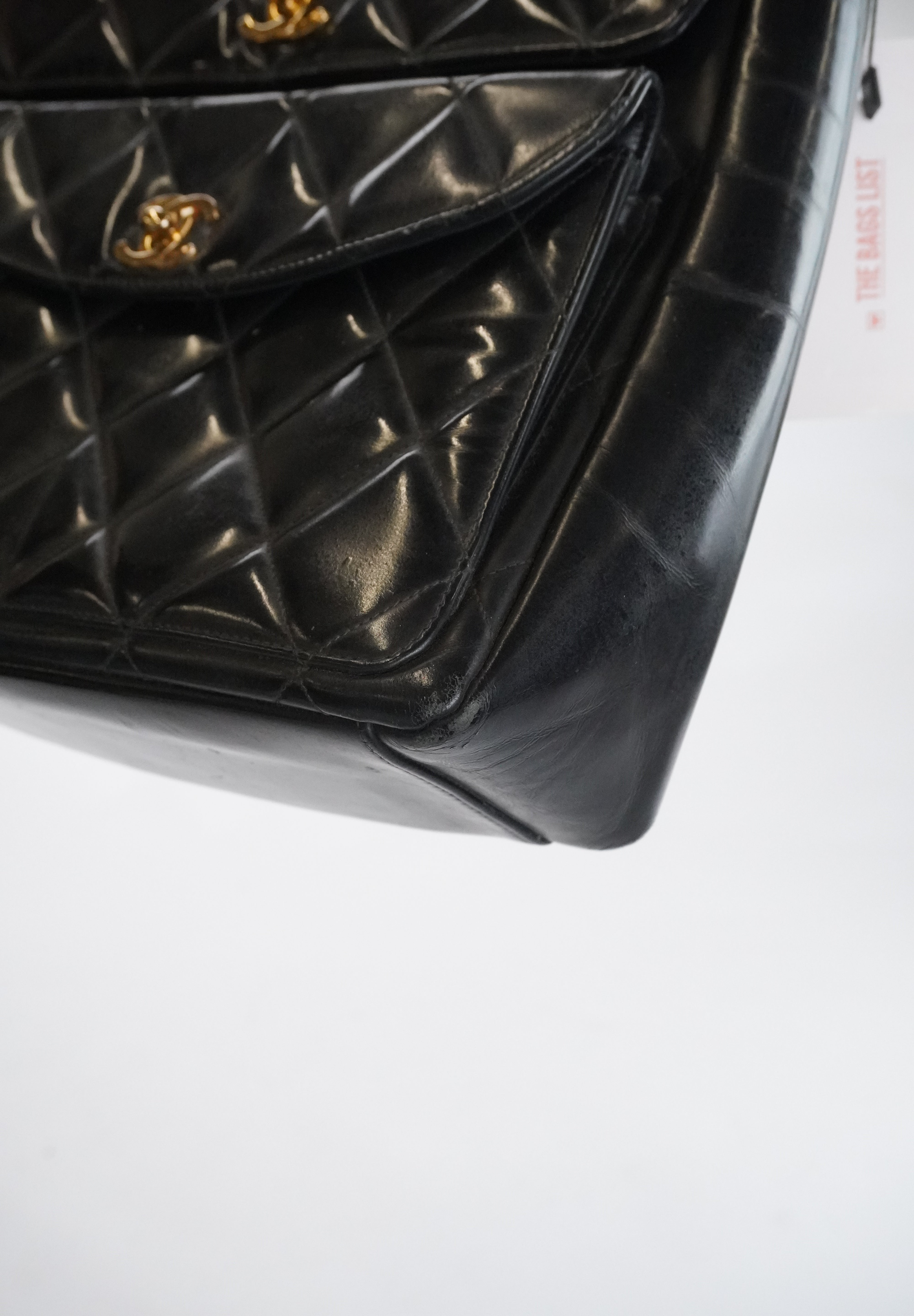CHANEL Double Flap Tote 24k Ghw