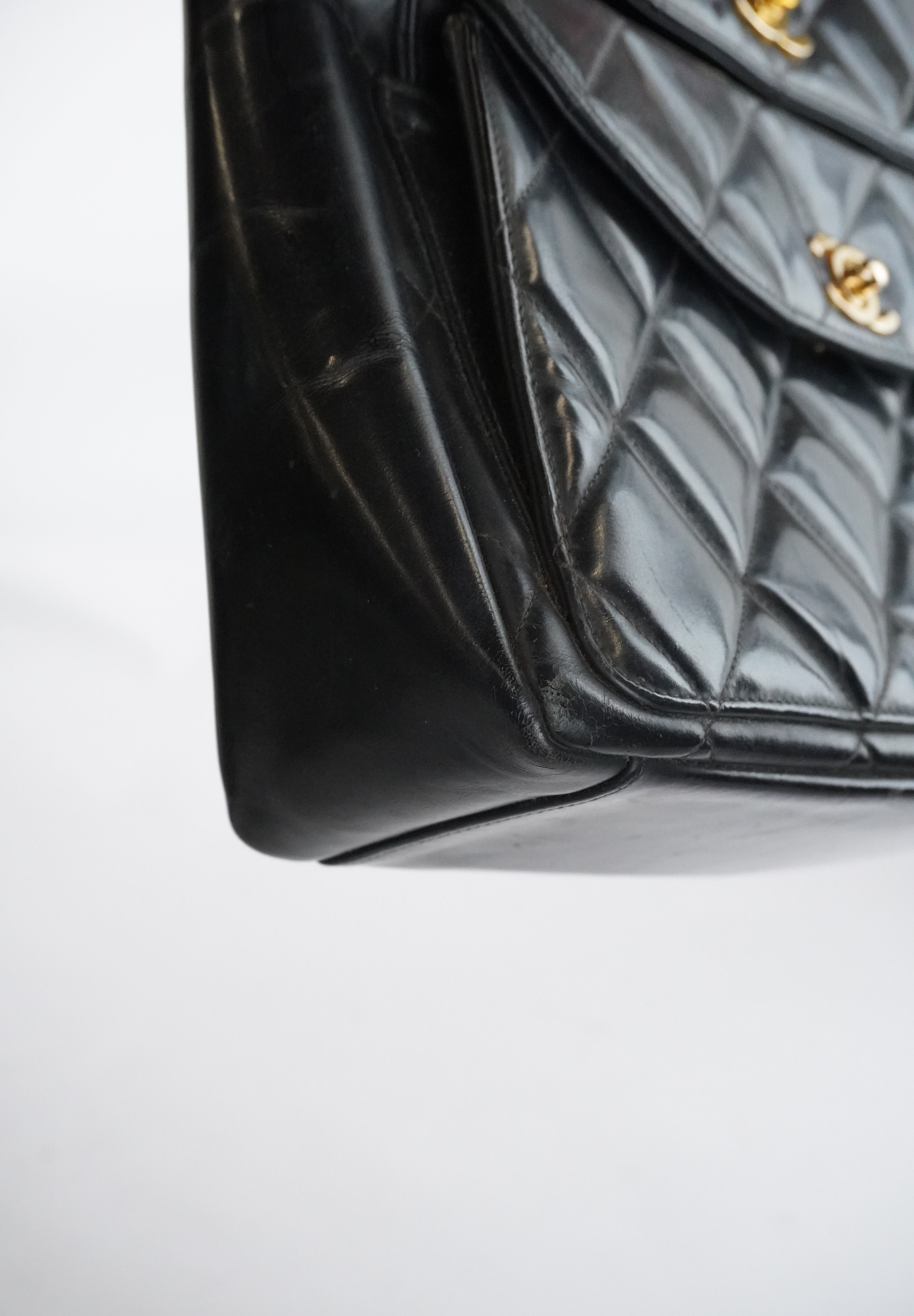 CHANEL Double Flap Tote 24k Ghw