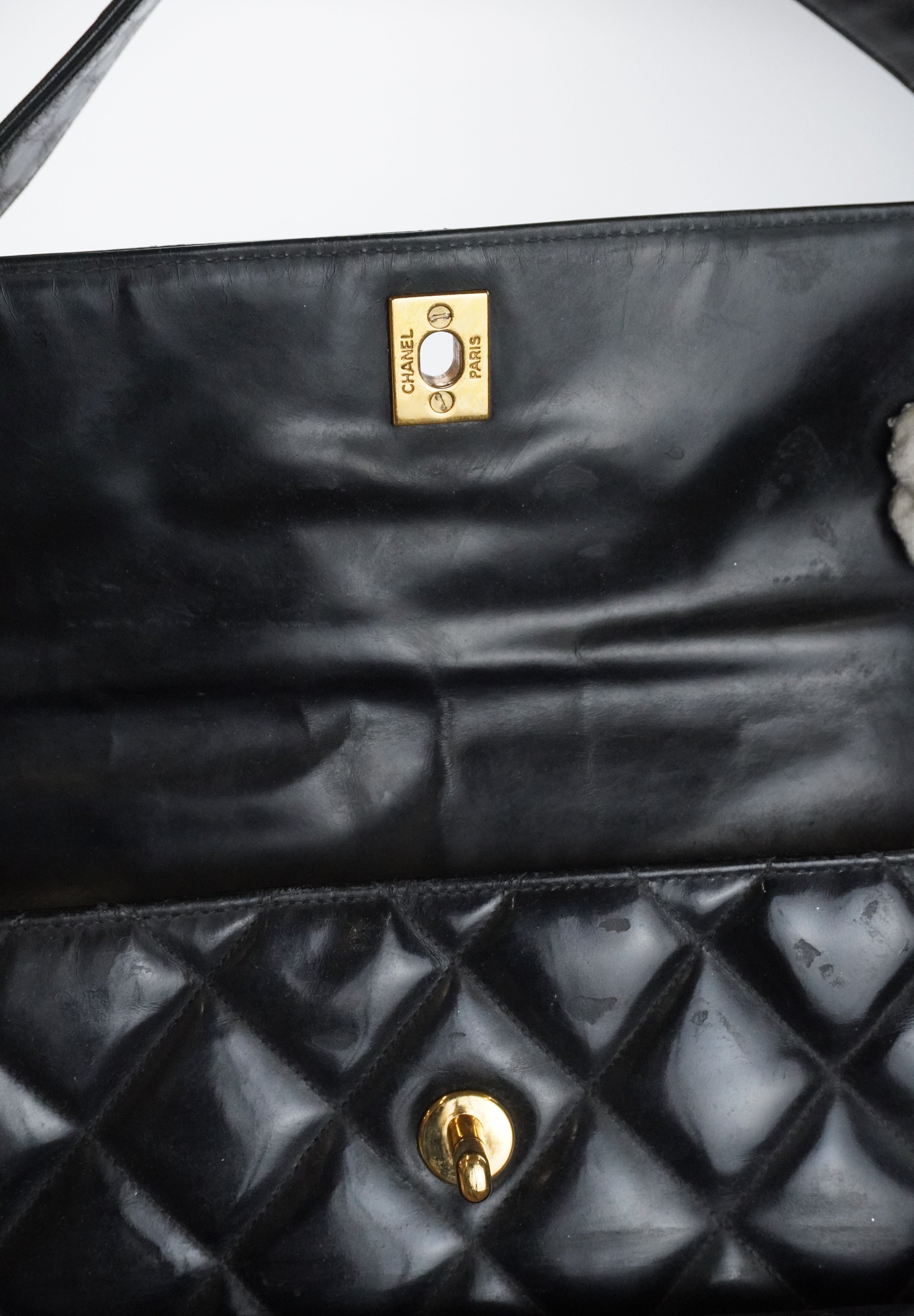 CHANEL Double Flap Tote 24k Ghw