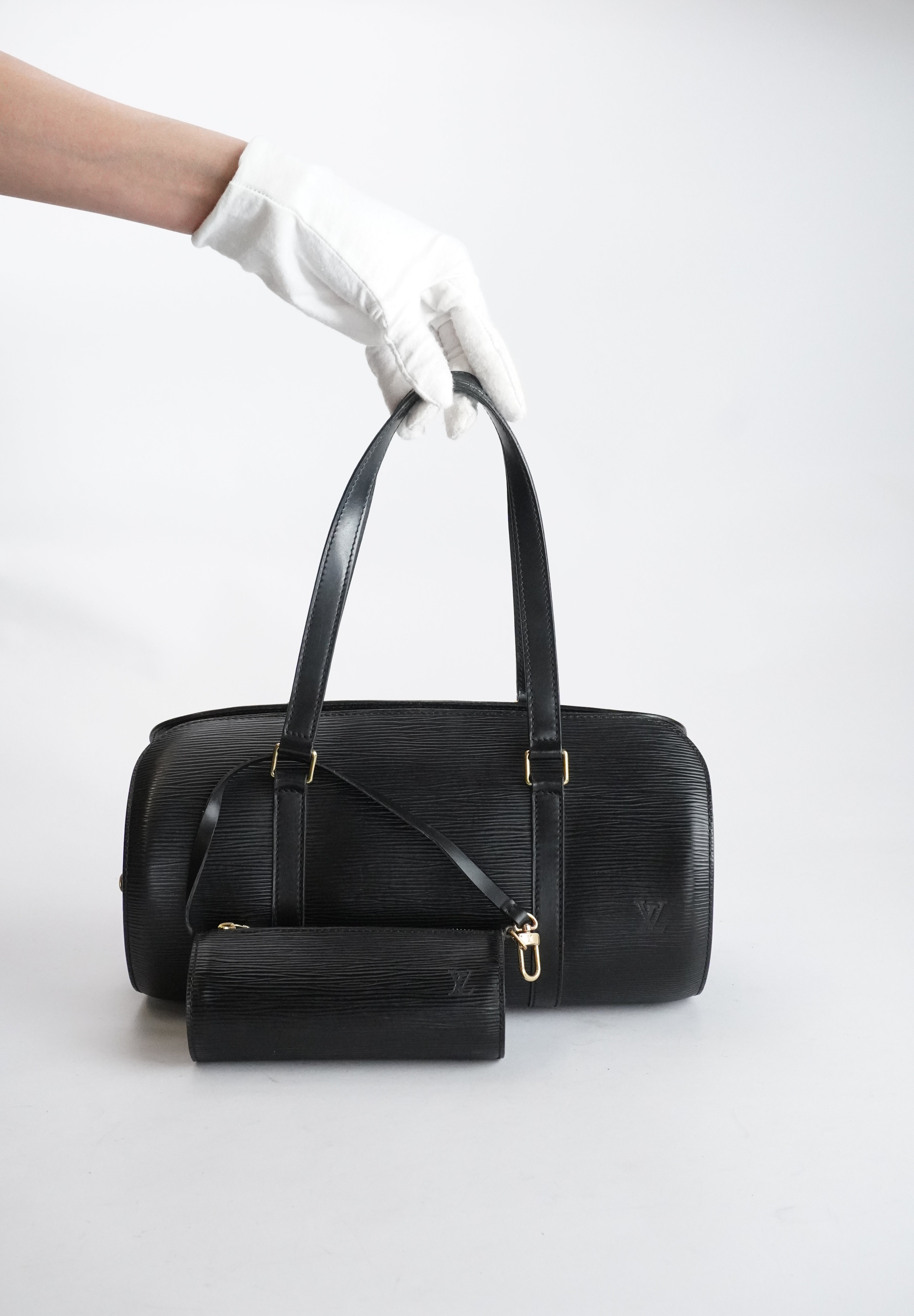 LOUIS VUITTON Soufflot Epi + baby
