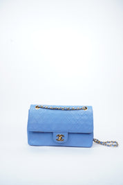Chanel Double Flap Blue
