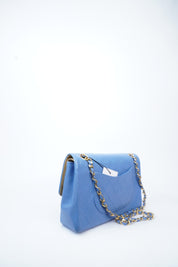 Chanel Double Flap Blue