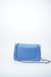 Chanel Double Flap Blue