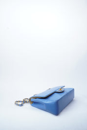 Chanel Double Flap Blue