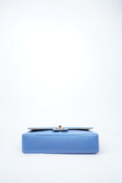 Chanel Double Flap Blue