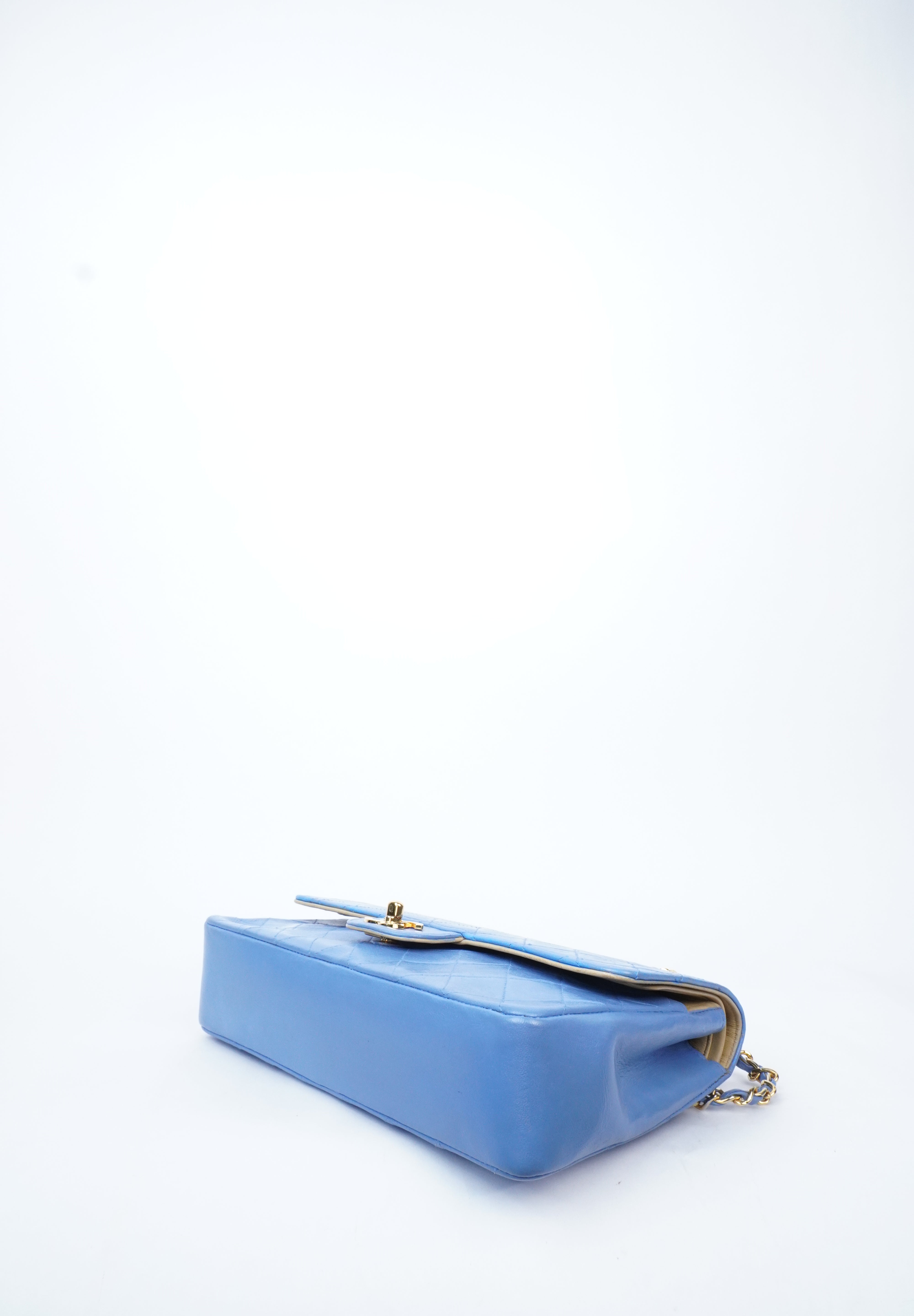 Chanel Double Flap Blue