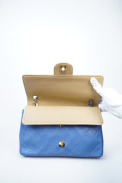 Chanel Double Flap Blue
