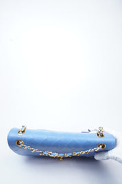 Chanel Double Flap Blue