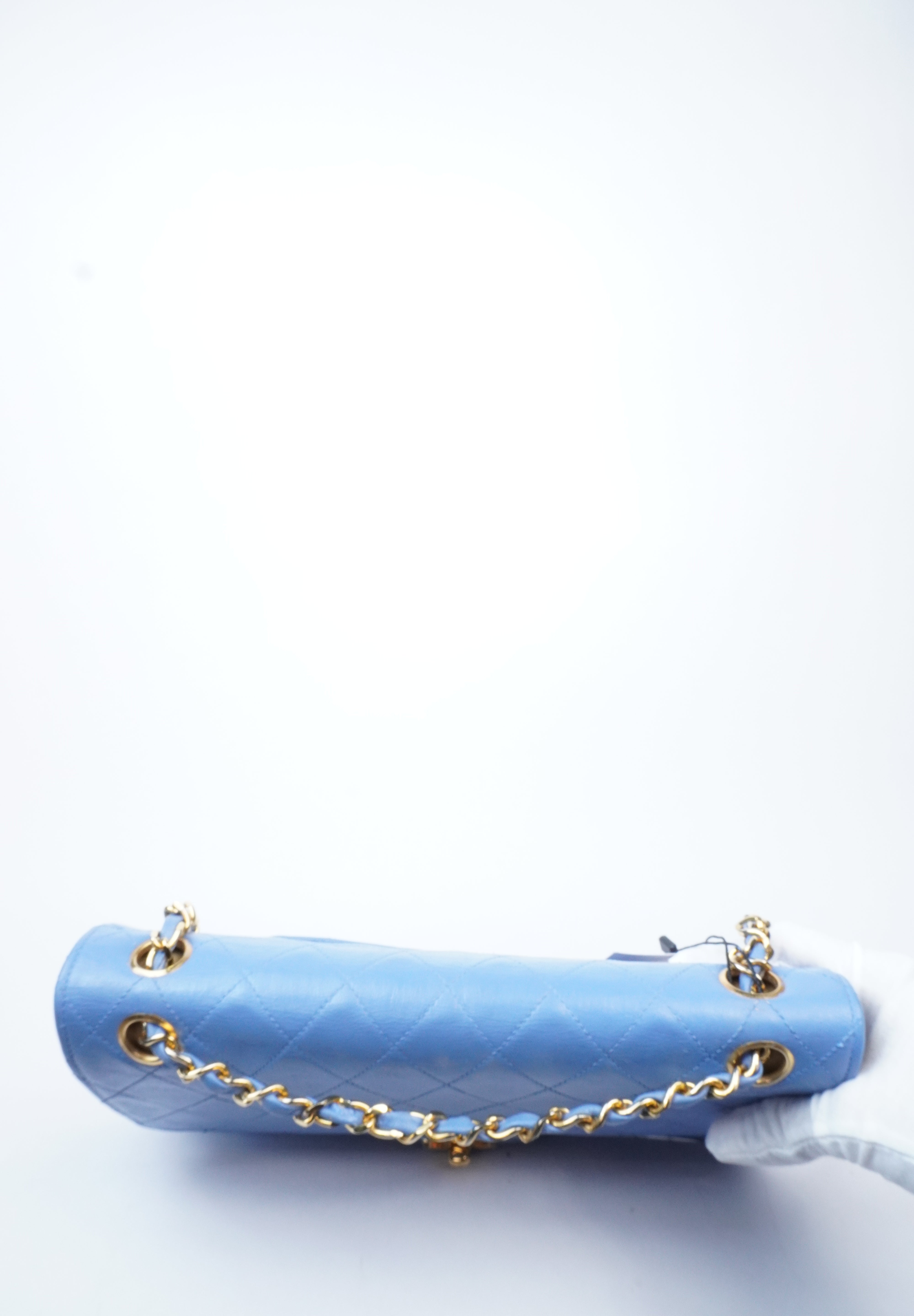 Chanel Double Flap Blue