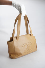 CHANEL Caviar Tote Beige (2004-2005)