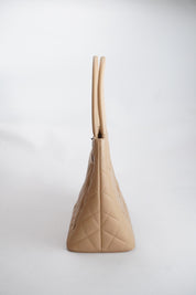 CHANEL Medallion Tote Beige Caviar