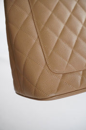 CHANEL Medallion Tote Beige Caviar
