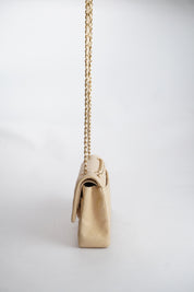 CHANEL Classic Double Flap Beige