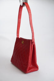 Chanel Red Caviar Tote 24k GHW (1996-1997)