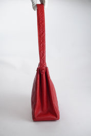 Chanel Red Caviar Tote 24k GHW (1996-1997)