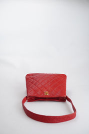 Chanel Red Caviar Tote 24k GHW (1996-1997)