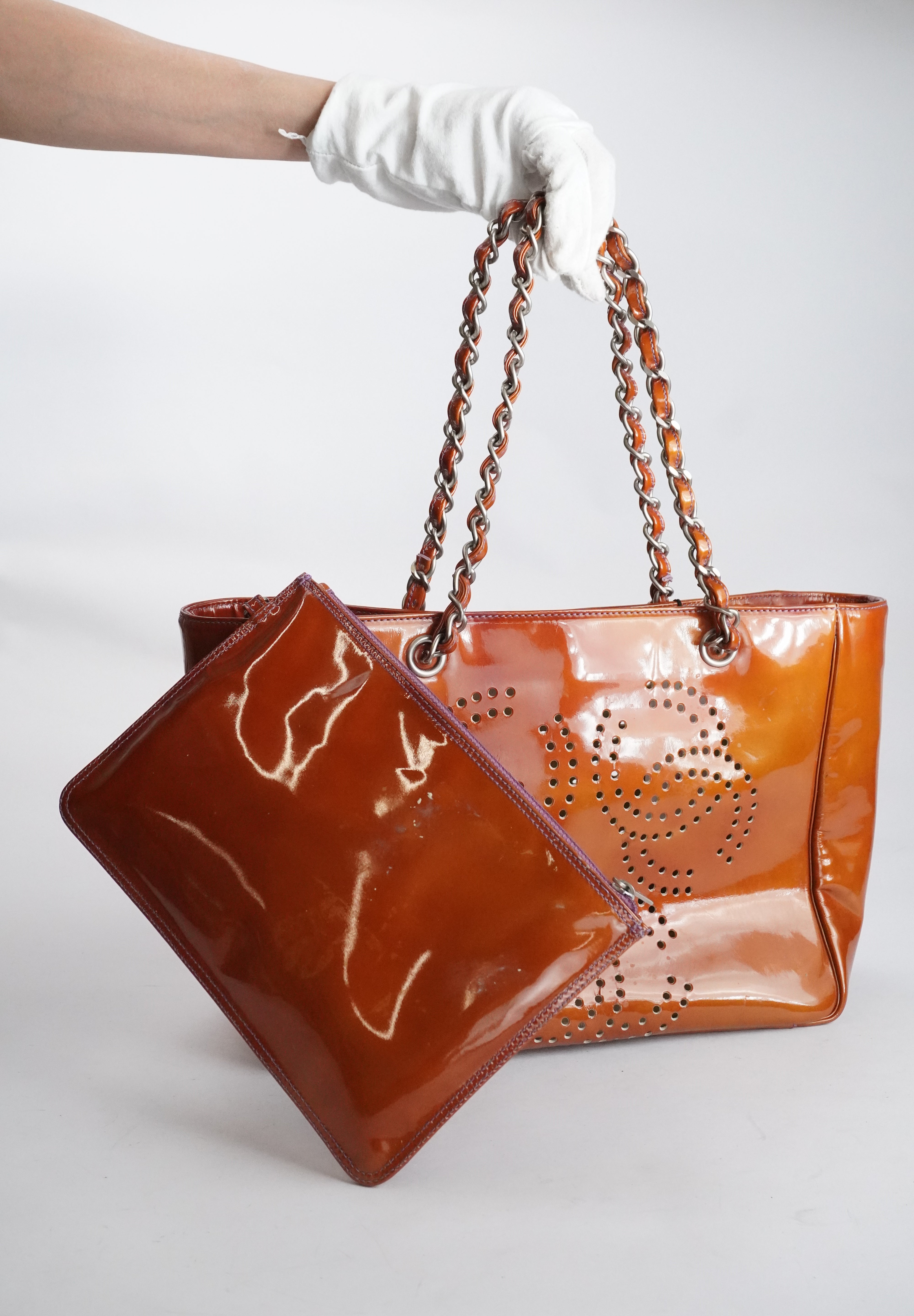 Chanel Triple Coco Tote + pouch (1996-1997)