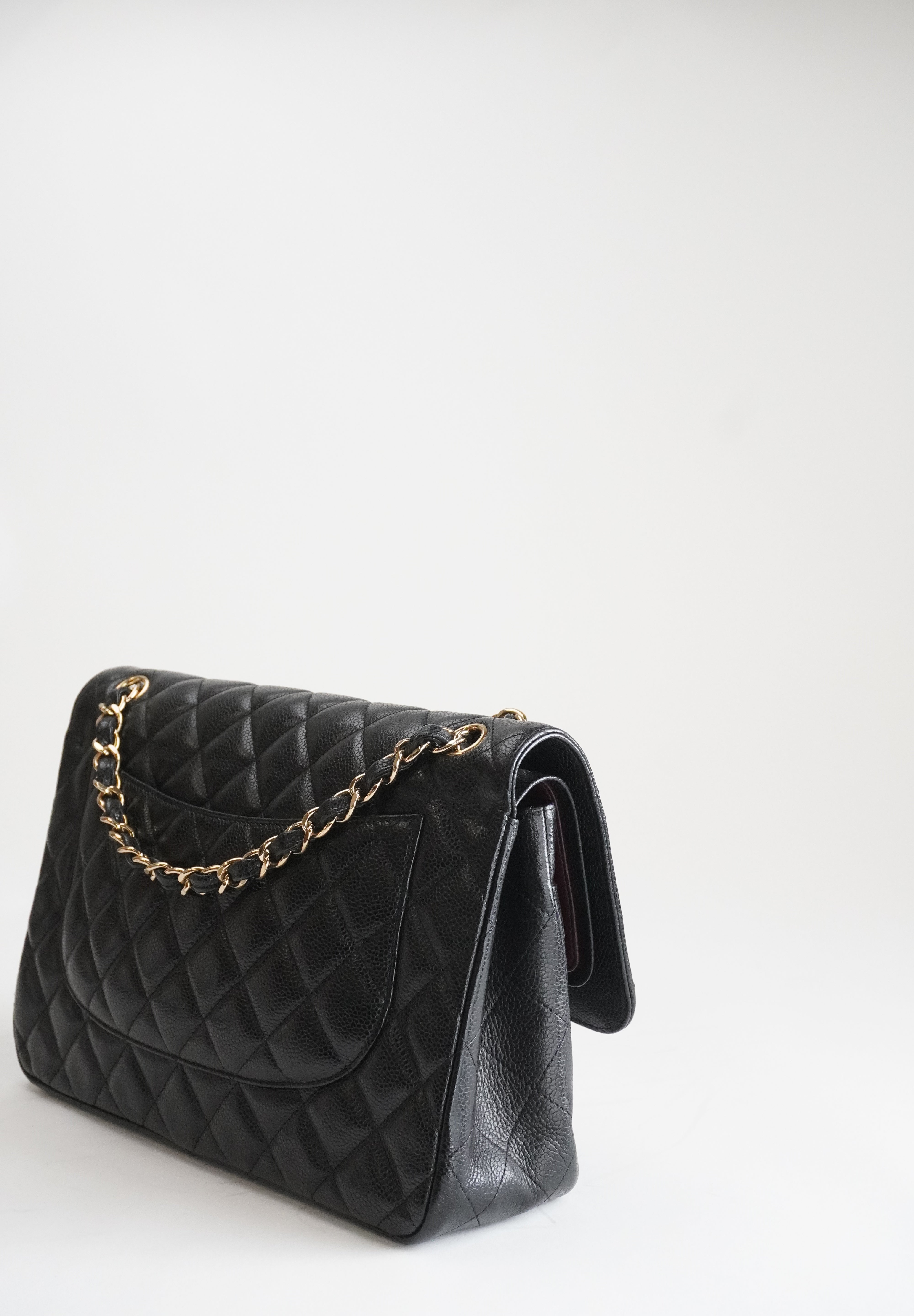 Chanel Classic Flapbag Jumbo Caviar (2013-2014)