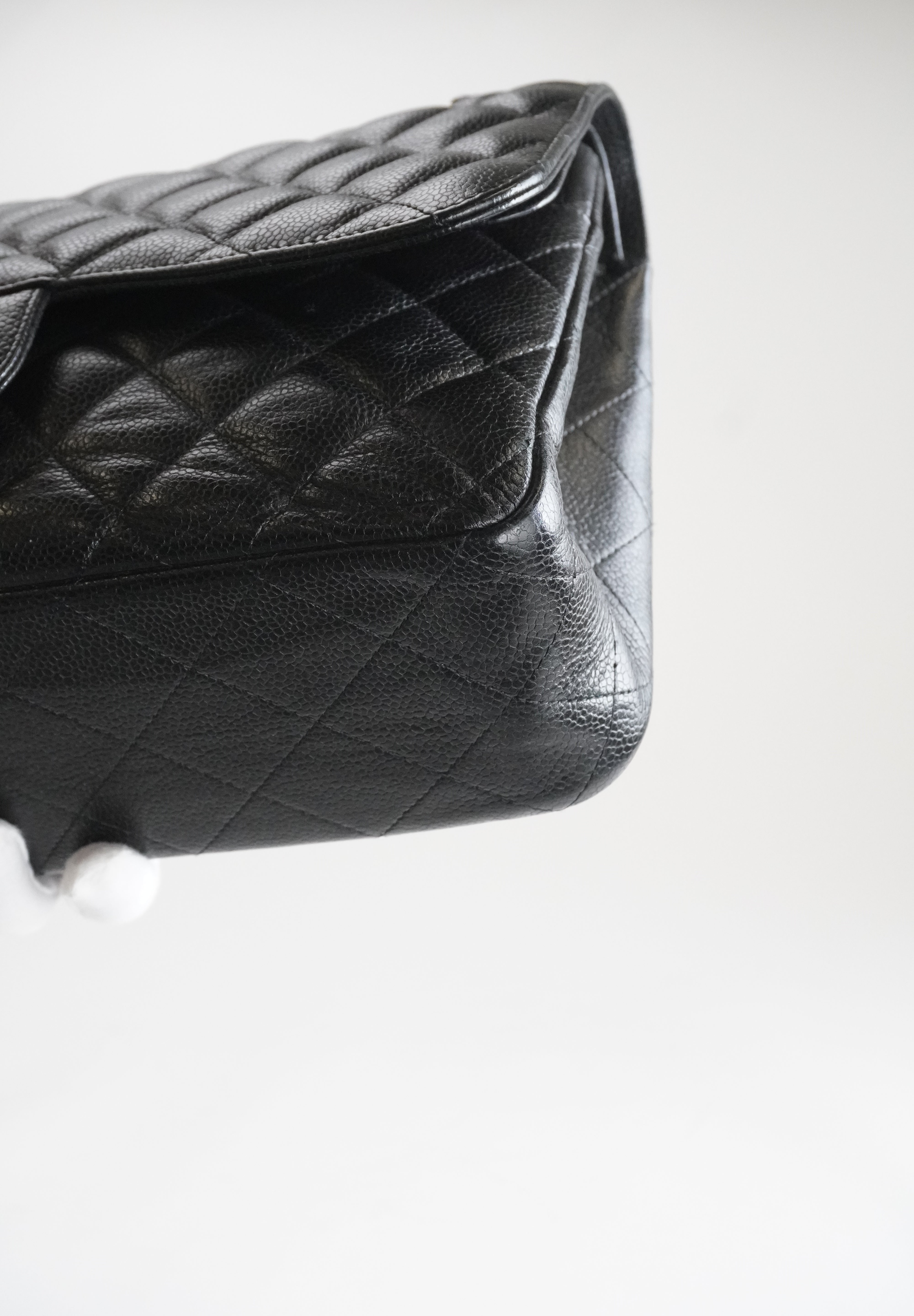 Chanel Classic Flapbag Jumbo Caviar (2013-2014)