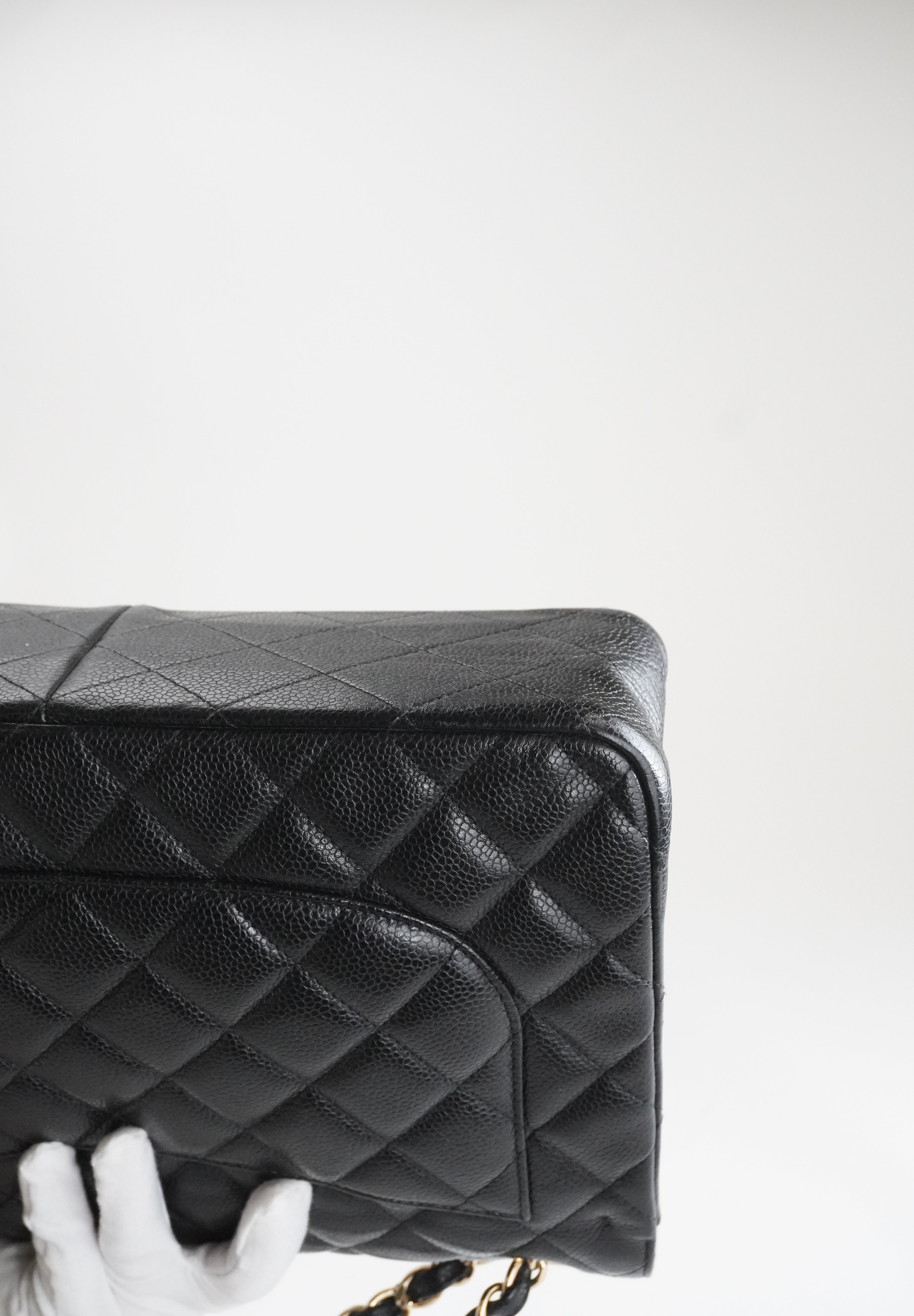 Chanel Classic Flapbag Jumbo Caviar (2013-2014)