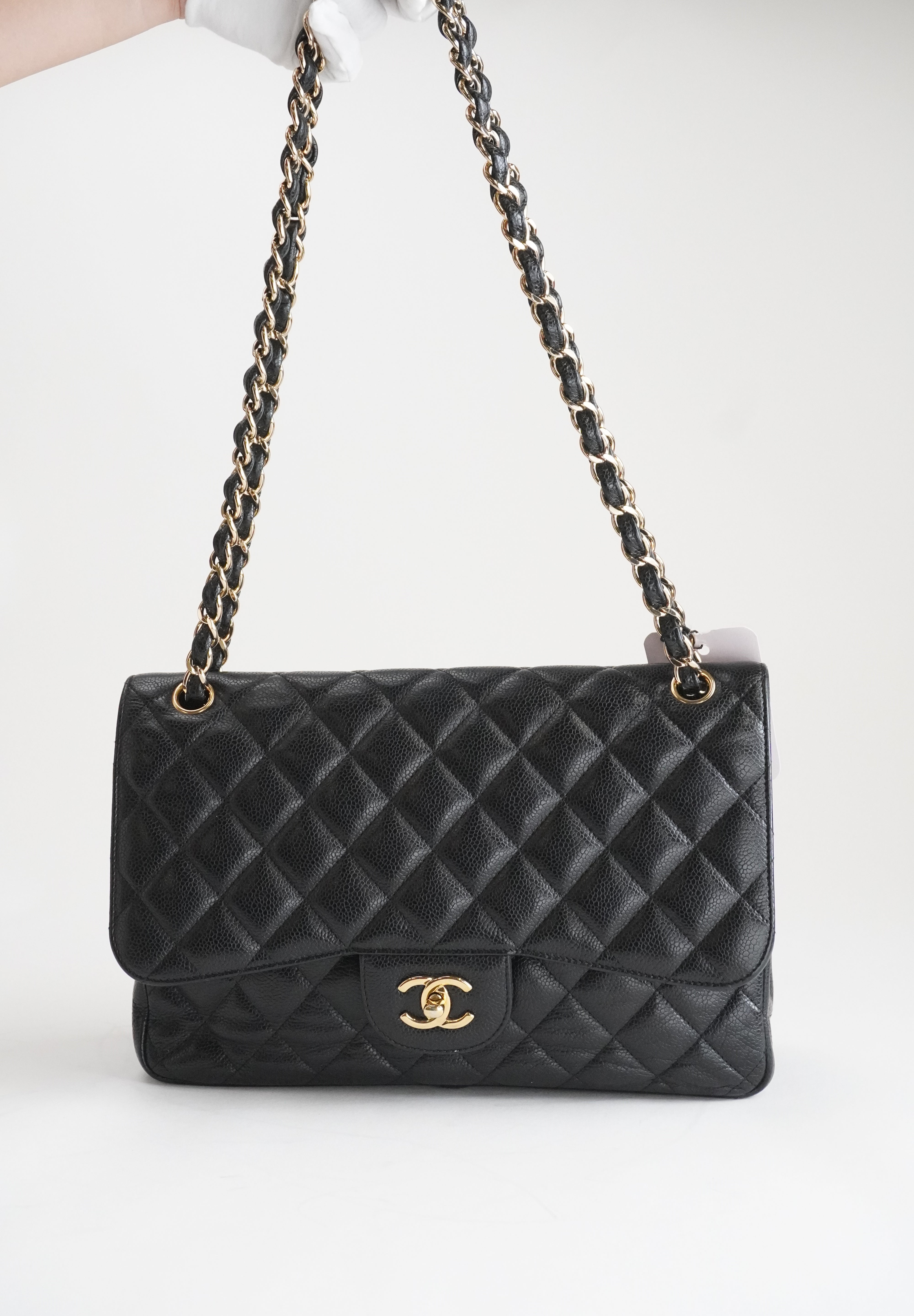 Chanel Classic Flapbag Jumbo Caviar (2013-2014)