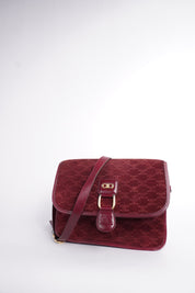Celine CELINE Suede Triomphe Crossbody