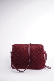 Celine CELINE Suede Triomphe Crossbody