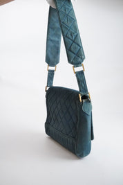 Chanel Matelasse Denim 24k ghw