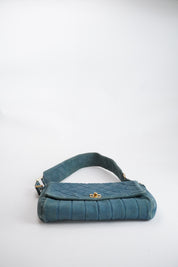 Chanel Matelasse Denim 24k ghw