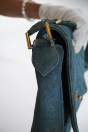 Chanel Matelasse Denim 24k ghw