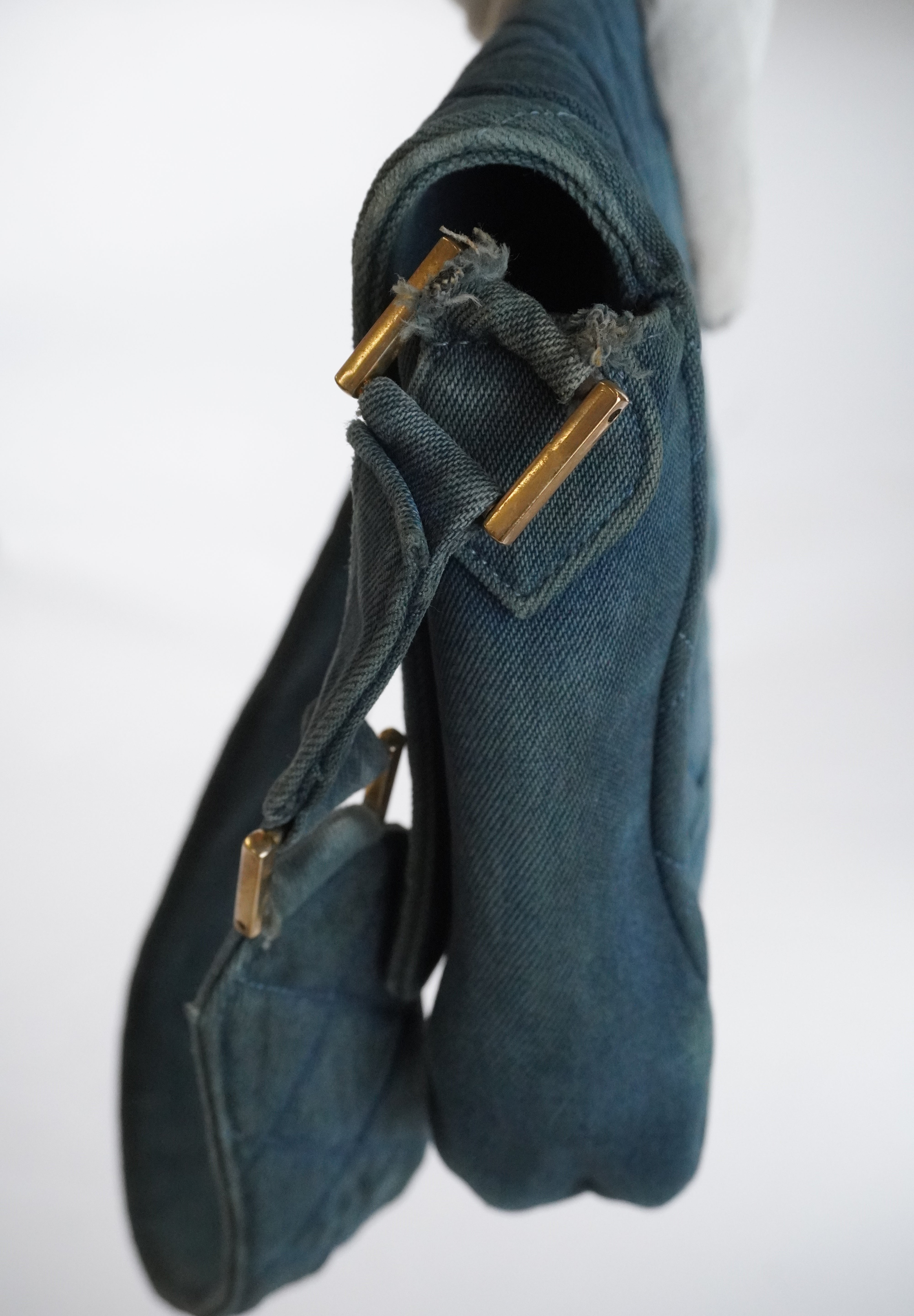 Chanel Matelasse Denim 24k ghw