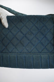 Chanel Matelasse Denim 24k ghw