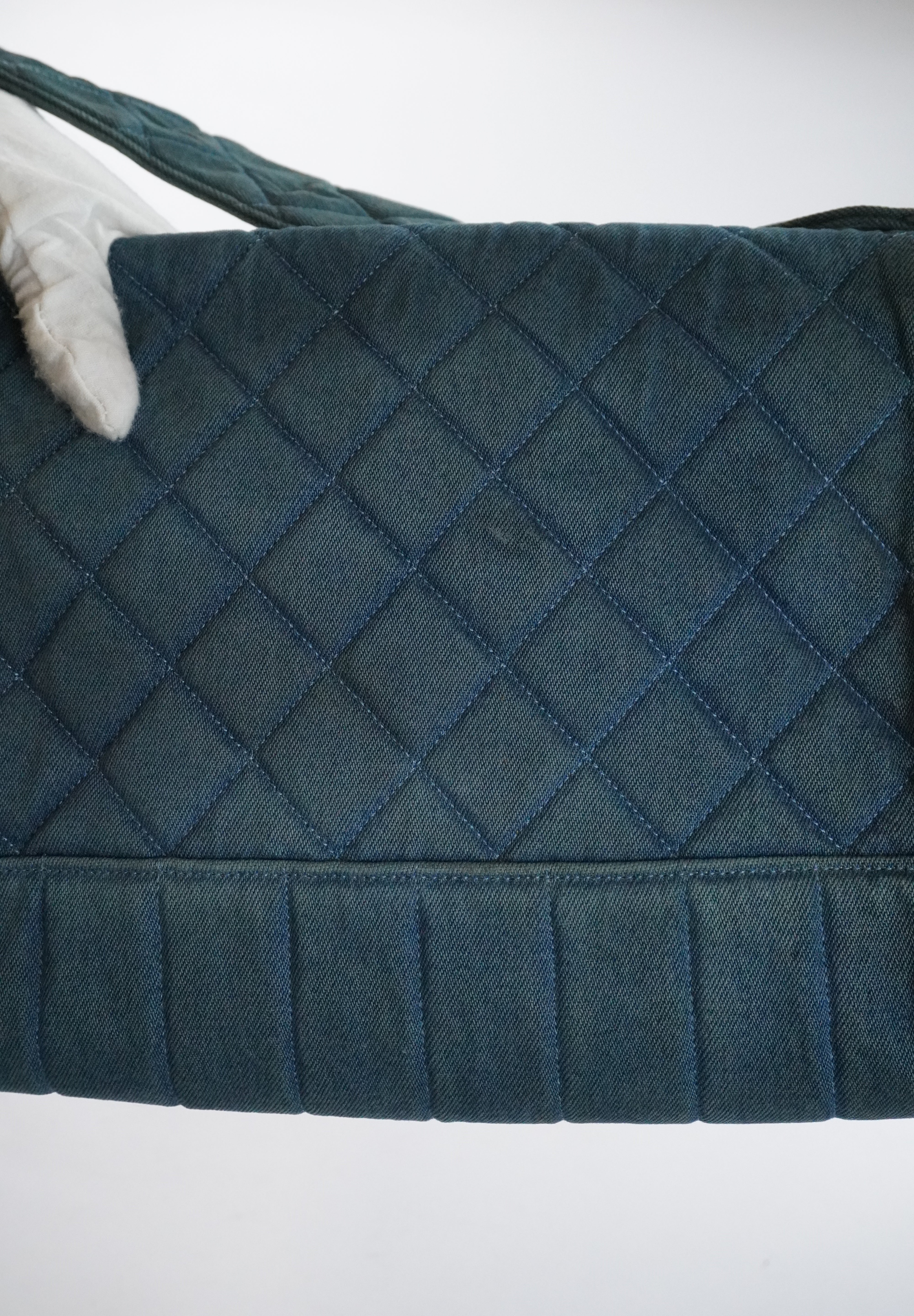 Chanel Matelasse Denim 24k ghw