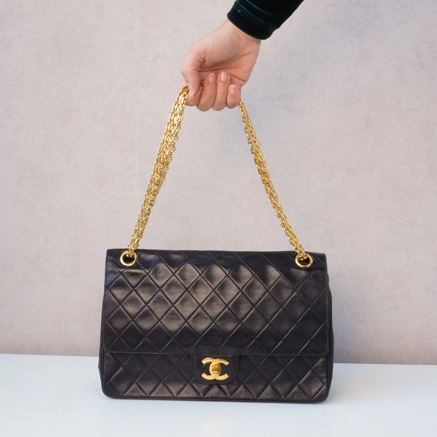 Chanel Double Flap Medium Mademoiselle Chain
