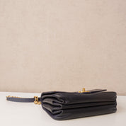 Chanel Paris Cosmopolite Blue Calfskin Flapbag Small
