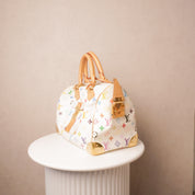 Louis Vuitton x Takashi Murakami Speedy 30 Multicolor Blanc