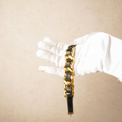 Chanel Vintage Chainlink Buckle Armband