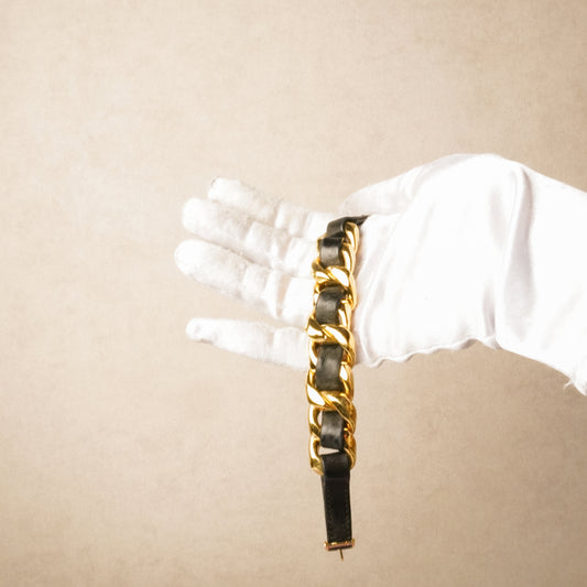 Chanel Vintage Chainlink Buckle Armband