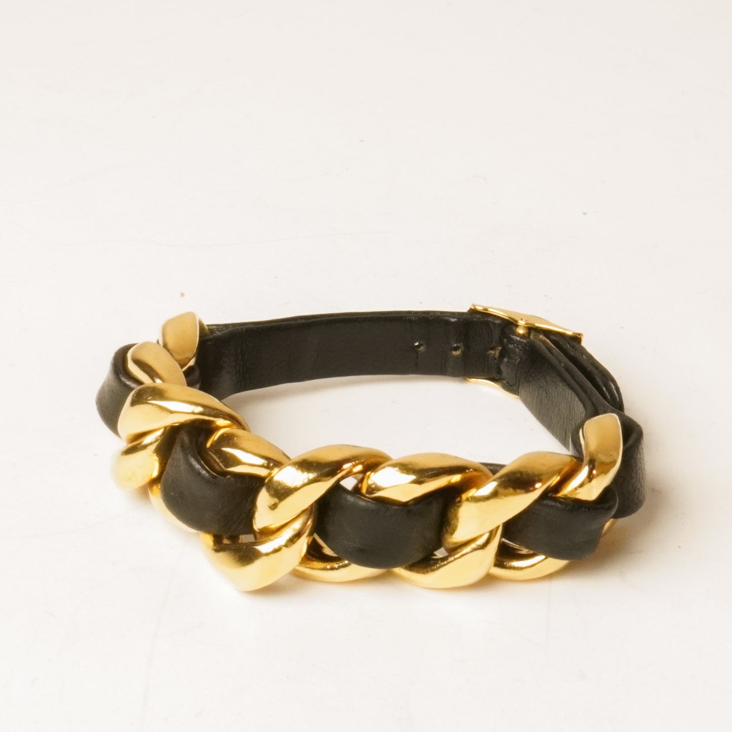 Chanel Vintage Chainlink Buckle Armband