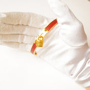 Hermès Kelly H Lock Bangle Armband 21 cm