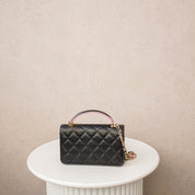 Chanel Tophandle Bicolor Minibag Crossbody