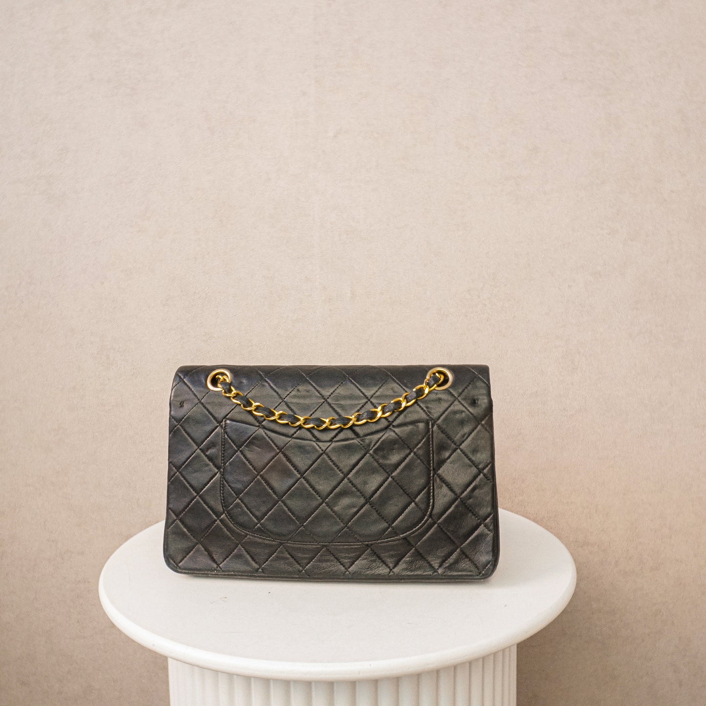 Chanel Classic Flapbag Medium 24k ghw 1992
