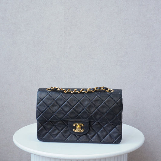 Classic Flapbag Small Double Flap 24k ghw